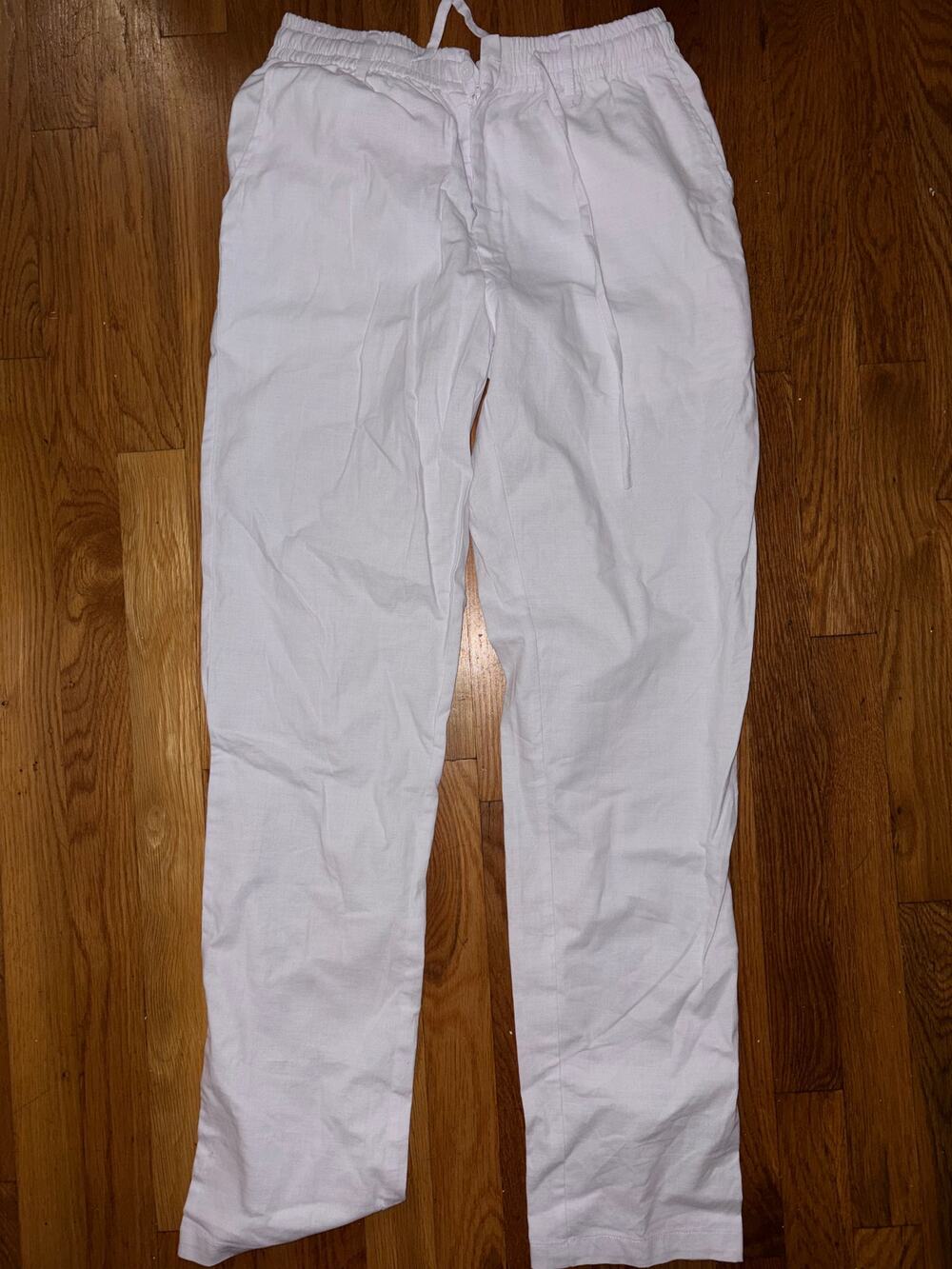 Sailwind Mens Drawstring Linen Pants Summer Beach Loose Trousers BRAND NEW